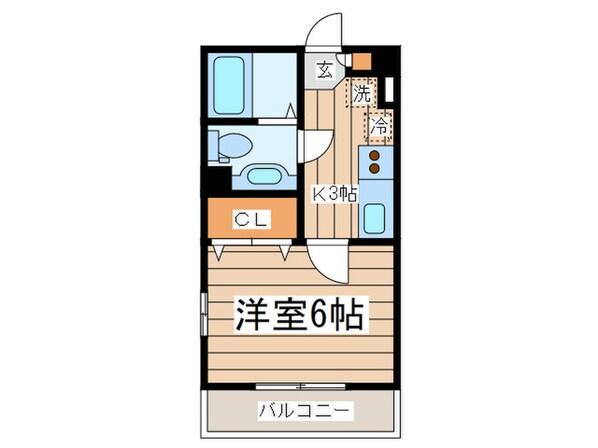 エクセル菊名の物件間取画像